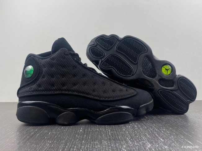 Black Jordan Retro Air Cat 414571-011 13 0719